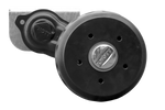 Eixo com freio KNOTT P11359.014 VGB13 para reboque de barco, 1350 kg, 1500 mm, 2000 mm, 5x112