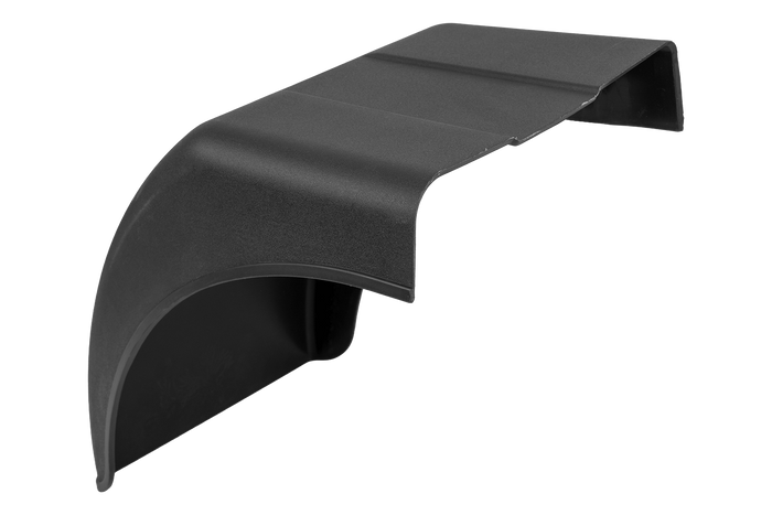 Para-lama traseiro direito para reboque DOMAR DR1012502, arco da roda 340/220 mm
