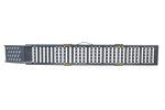 UNITRAILER ALR005 rampas dobráveis ​​de aço para reboques, 200 cm, 500 kg, conjunto de 2