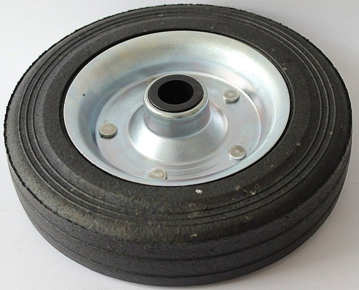 Roda sobressalente para roda guia WINTERHOFF 200VB, feita de borracha maciça, 200x50mm