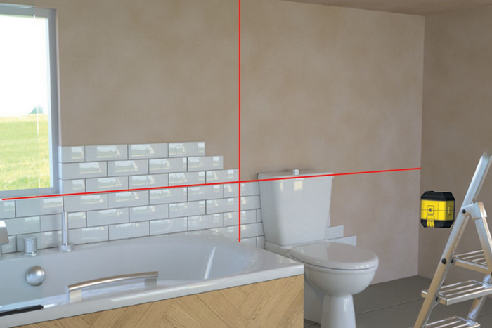 STANLEY CUBIX STHT77498-1 Laser de Linha Cruzada - Vermelho