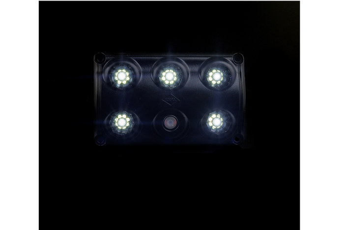 Lâmpada LED HORPOL LWD2153/CZ 900lm preta para interior de carro com interruptor