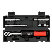 Jogo de chaves dinamométricas YATO de 3/8" com torque de 10 a 60 Nm para substituição de velas de ignição (6 peças)