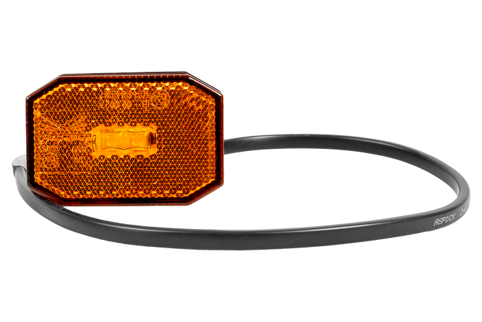 Lâmpada de sinalização LED ASPÖCK FLEXIPOINT universal laranja