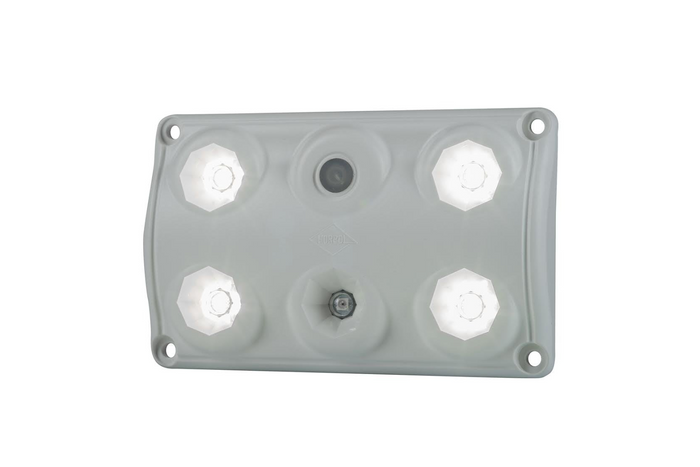 Lâmpada LED HORPOL LWD2157 de 900lm para interior de carro com interruptor e diodo vermelho.
