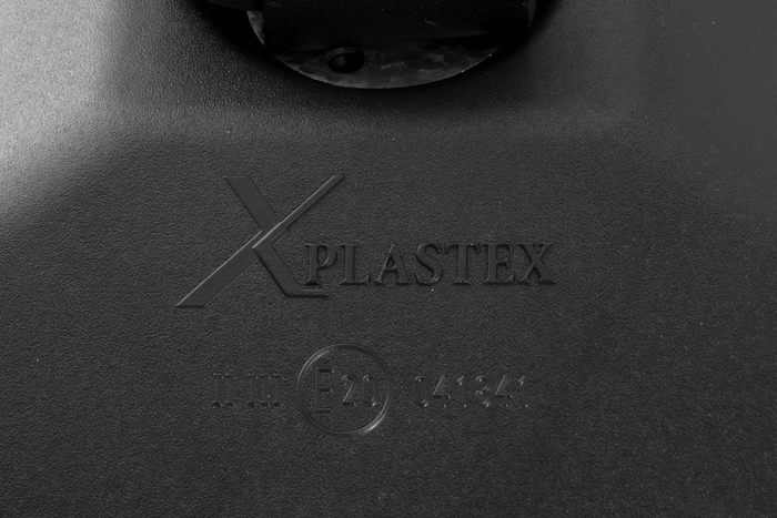 Espelho lateral PLASTEX LP0240 R1200 para máquinas agrícolas 250x155mm