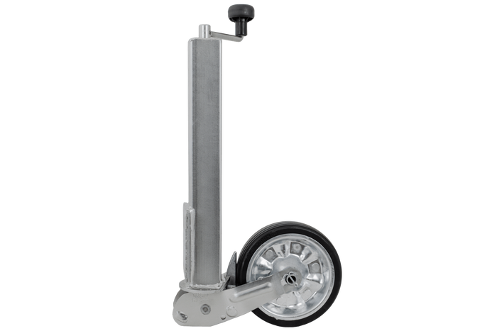 Roda jockey automática AL-KO 1863497 com alça, 400 kg, 60 mm, 775-1010 mm