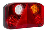 HORPOL LZD844 Luz traseira LED, 6 funções, direita
