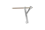 Suporte de canto extensível ProPlus 361501 para reboque de 500 kg, 457 mm