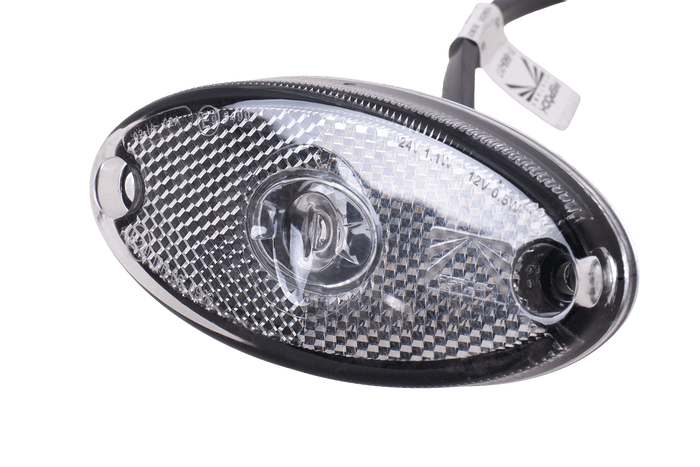 Lâmpada de marcação LED ASPÖCK FLATPOINT II, branca, universal