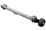 Eixo com freio KNOTT P11359.014 VGB13 para reboque de barco, 1350 kg, 1500 mm, 2000 mm, 5x112