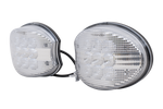 Conjunto completo de luzes de trabalho LED refletor TT Technology TT.13509 9xLED 3600lm para John Deere