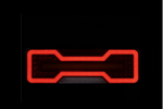 Luzes traseiras TruckLED L1871+L1872 LED NEON DYNAMIC, cabo de 0,35 m, 6 funções, esquerda + direita