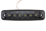 Lâmpada de sinalização LED FRISTOM FT-079 DARK, branca universal