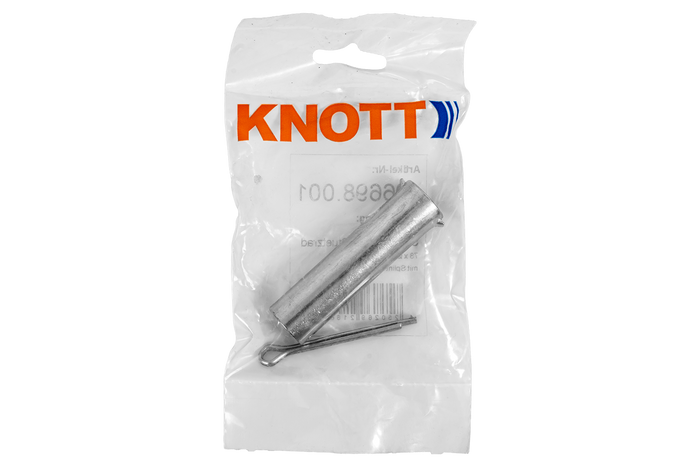 Eixo de roda de suporte KNOTT 406698.001, bucha 78x20mm