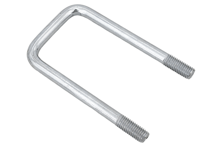 Abraçadeira quadrada M12 130/62/130
