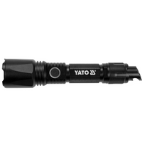 Lanterna multifuncional YATO YT-08559 LED 900lm, com bateria externa, abridor de garrafas e martelo de emergência.