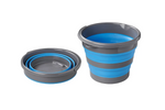 Balde/tigela dobrável de viagem ProPlus 370307V01 em silicone, 15L