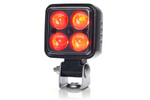 Lâmpada de segurança WAŚ 2244 W267 LED, luz de advertência vermelha