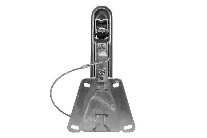 Engate de bola KNOTT KQ14-A+KZE7.5 para reboque de 750 kg com barra de tração tipo V