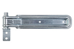 Dobradiça lateral com suporte UNITRAILER BSCH 10-270+BSCHG 10-A, conjunto completo para montagem lateral em reboque.