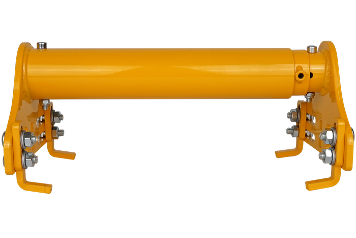 Bloco de roda ajustável Unitrailer Radstopper amarelo