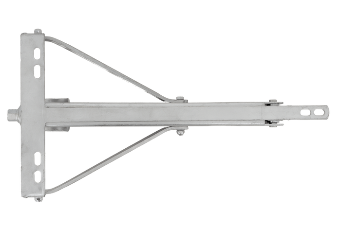 Suporte de canto extensível WINTERHOFF ADS460 V estabilizador para reboques 450kg 450mm