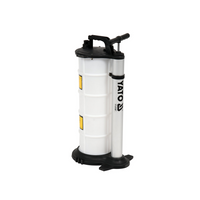Extrator de óleo manual YATO YT-07087 para troca de óleo e fluidos operacionais 9L