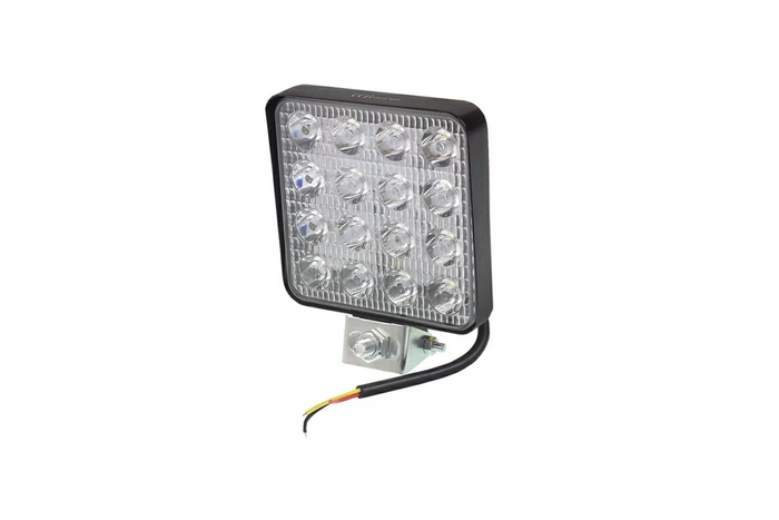 Conjunto de quatro refletores de LED para iluminação de trabalho HERMON EL042, 16 LEDs, 3840 lm