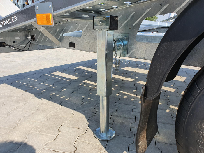 Suporte de manivela extensível WINTERHOFF SF60-19-280 para reboque plataforma de 1300 kg, 415-655 mm