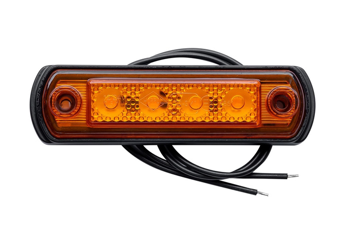 Lâmpada de compensação LED com base de borracha laranja Horpol