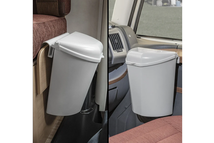 Lixeira ProPlus 370402 com tampa para reboques e autocaravanas, 6L