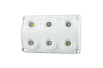 Lâmpada LED HORPOL LWD2157 de 900lm para interior de carro com interruptor e diodo vermelho.